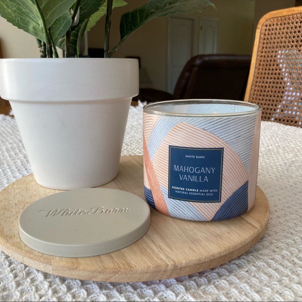 BBW 3 Wick Candle - Mahogany Vanilla